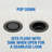 Dearborn Universal Pop Down Sink Drain In Matte Black-124623023