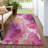 Machine Washable Indoor/Outdoor Xhevrie Garnet Rug-1523187659