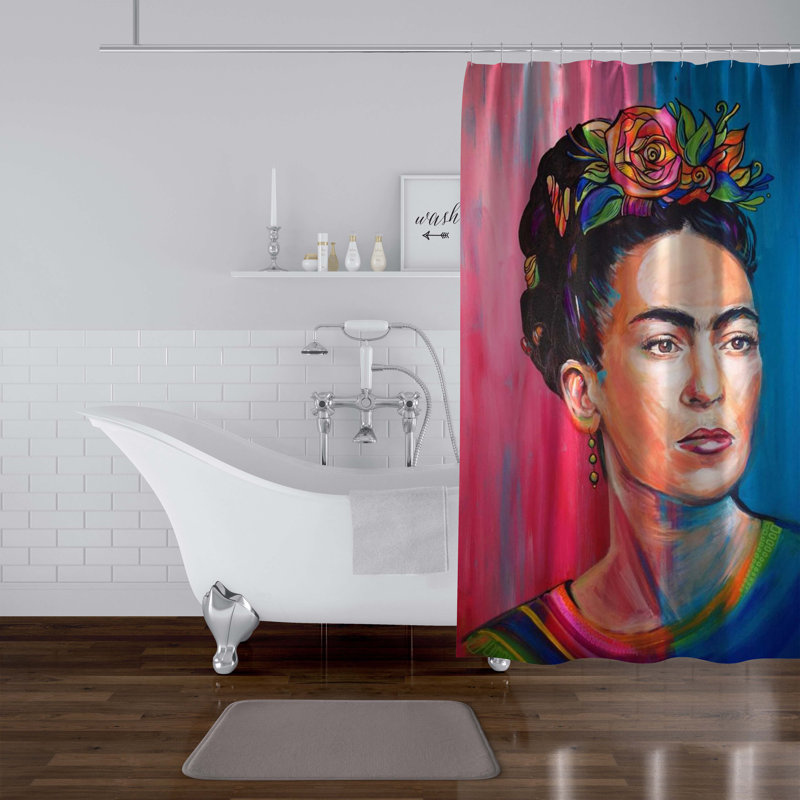 Rideau de douche simple, H 90 po x l 70 po