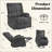 Power Lift Recliner Chair With Massage And Heat For Elderly People, USB Ports And Cup Holders-2114650717