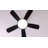 Damecia 42'' 5 Blade Modern Ceiling Fan With Light and Remote Control-408388936