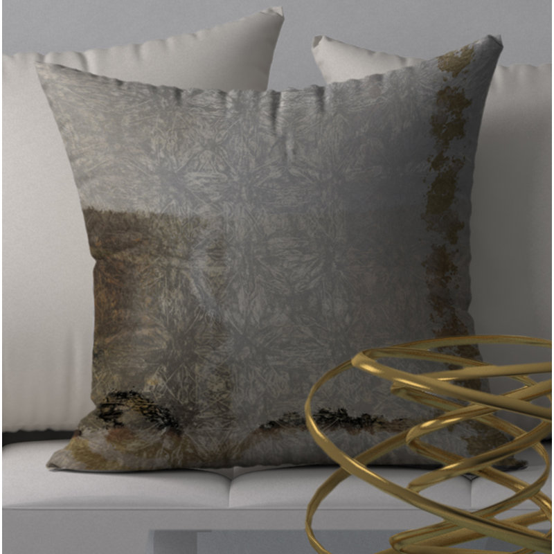 Housse et insert de coussin carré Varied Inspire, 18" x 18"