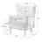 Adiza 30'' Wide Upholstered Wingback Armchair-1874166028