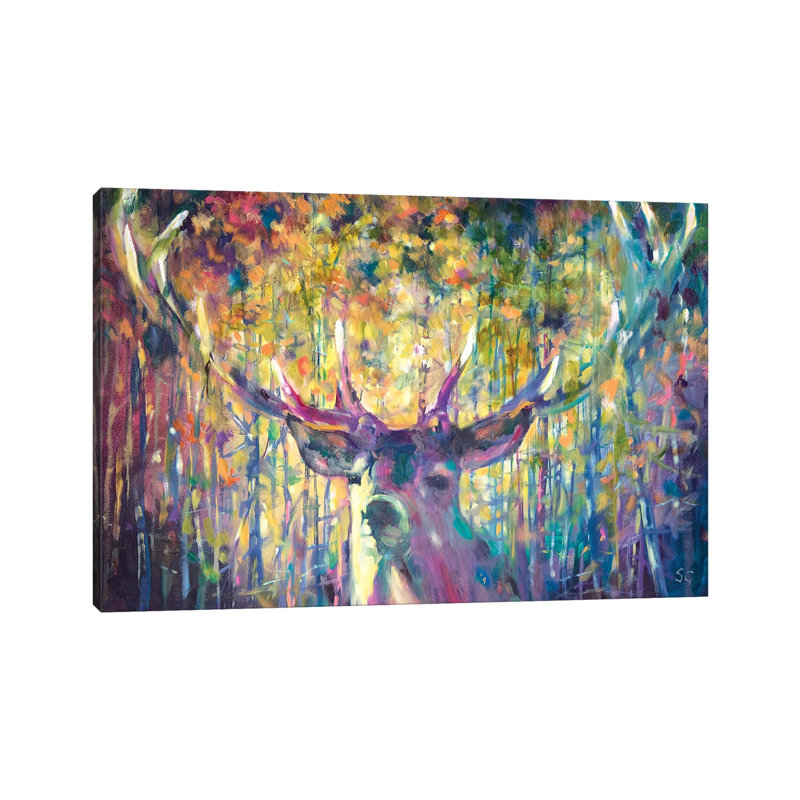Guardian Of The Green by Sue Gardner - Wrapped Canvas Print, 20.32cm H x 30.48cm W x 1.905cm D