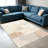 Neutral Beige Abstract Patchwork carpet-easy to clean, machine-washable, soft and comfortable; suitable for door mats, kitchens, living rooms, bedrooms, corridors, and laundry areas. Easy to clean, durable carpet for home decoration.-129132187