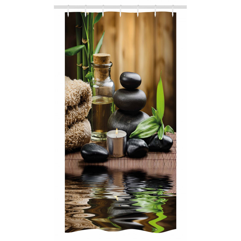 Shower Curtain with Hooks Included, 36" W x 72" L