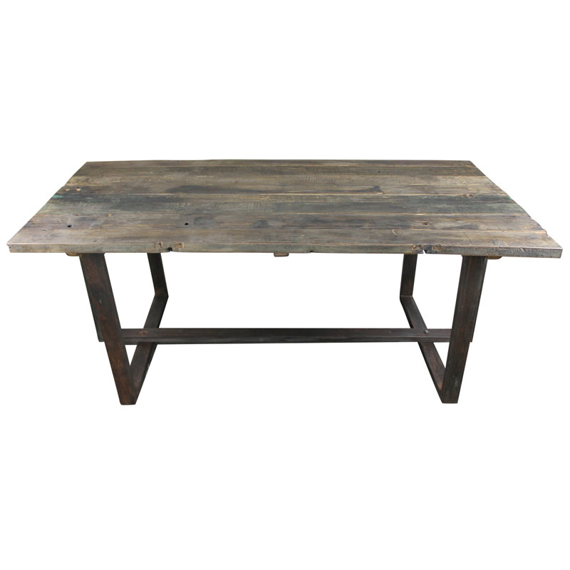 Joezette Industrial Farmhouse Dining Table