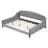 Modern Luxury Tufted Button Daybed, Full, Gray-237118013-237118014
