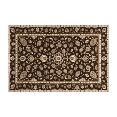 Tapis noir intérieur et extérieur Tabriz