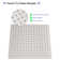12 Inch Rain Shower Head High Pressure High Flow Square Stainless Steel Rainfall Showerhead