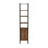 Drake Two Door Walnut Bookcase with Storage