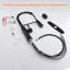 Robinet de cuisine tactile avec douchette extractible-110958454