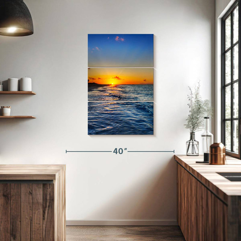 Gillard And Sunset, 38" H x 24" W