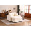 Fauteuil-lit d'appoint, fauteuil en velours côtelé moderne et confortable avec construction simple et stable, fauteuil doux pour les espaces de vie-934044210
