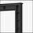 4-Piece Entertainment Center Wall Unit with Bookshelves, All-in-1 Large TV Stand with Tempered Glass Doors for TVs Up to 80 Inches, 92-Inch Media Console with Adjustable Shelves
