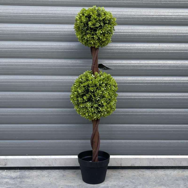 Anlin Faux Topiary Tree in Pot, 90 cm x 25 cm