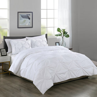  Ensemble de housse de couette Pintuck