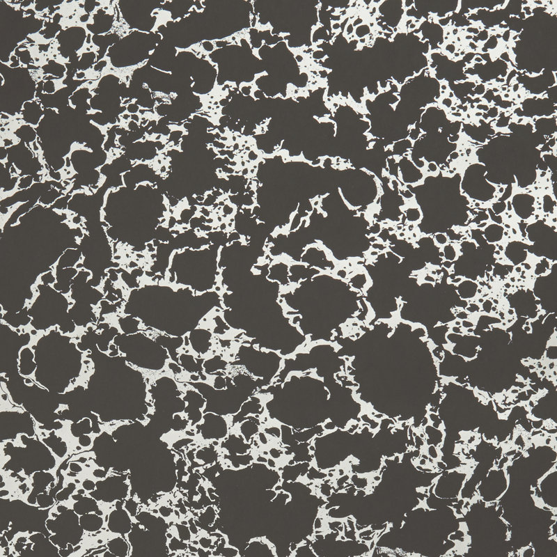 Botanica 10.05m x 52cm Metallic Wallpaper Roll, Charcoal/Gold