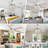 52 Inch Crystal Ceiling Fan With Light And Remote, Modern 6 Speeds Quiet Reversible DC Motor Chandelier Ceiling Fan