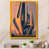 Impression dorée sur toile encadrée