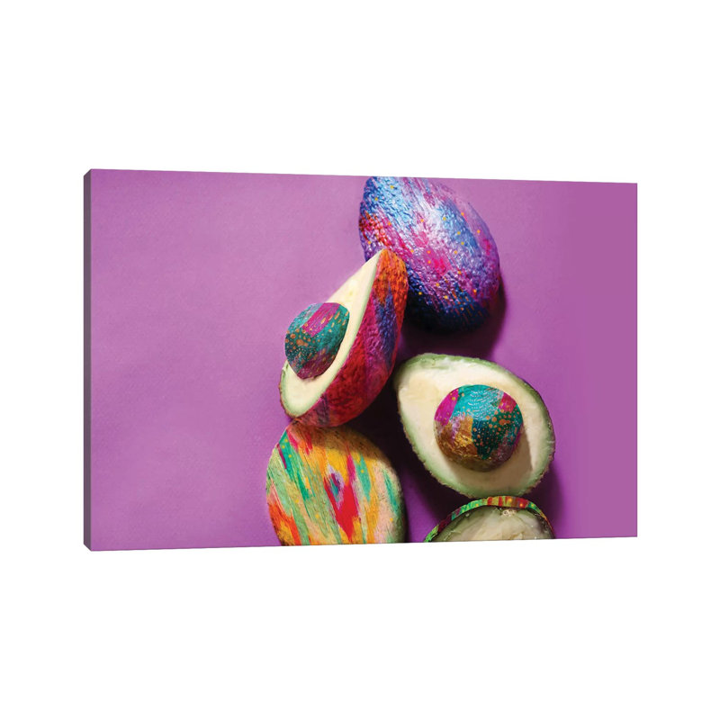 Avocat par EttaVee-impression d’art graphique, H 18 po x l 26 po x P 1,5 po, Toile tendue, Pas de tapis
