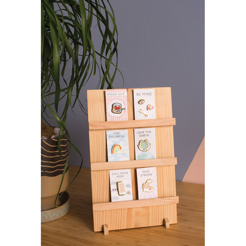 Kast 13.38'' H x 8.3'' W Wood Display Stand
