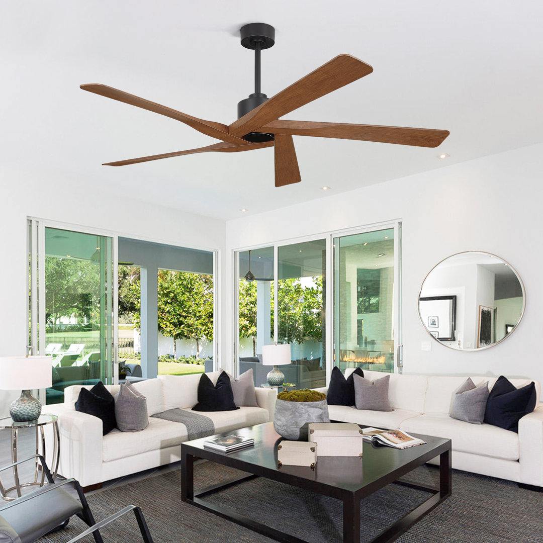 5-ABS Blades Indoor Ceiling Fan without Light Wade Logan® 