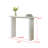 Modern Fluted Wood Console Table, Narrow Sofa Table for Behind Couch, Entryway Table for Living Room, Hallway or Foyer-1790007074
