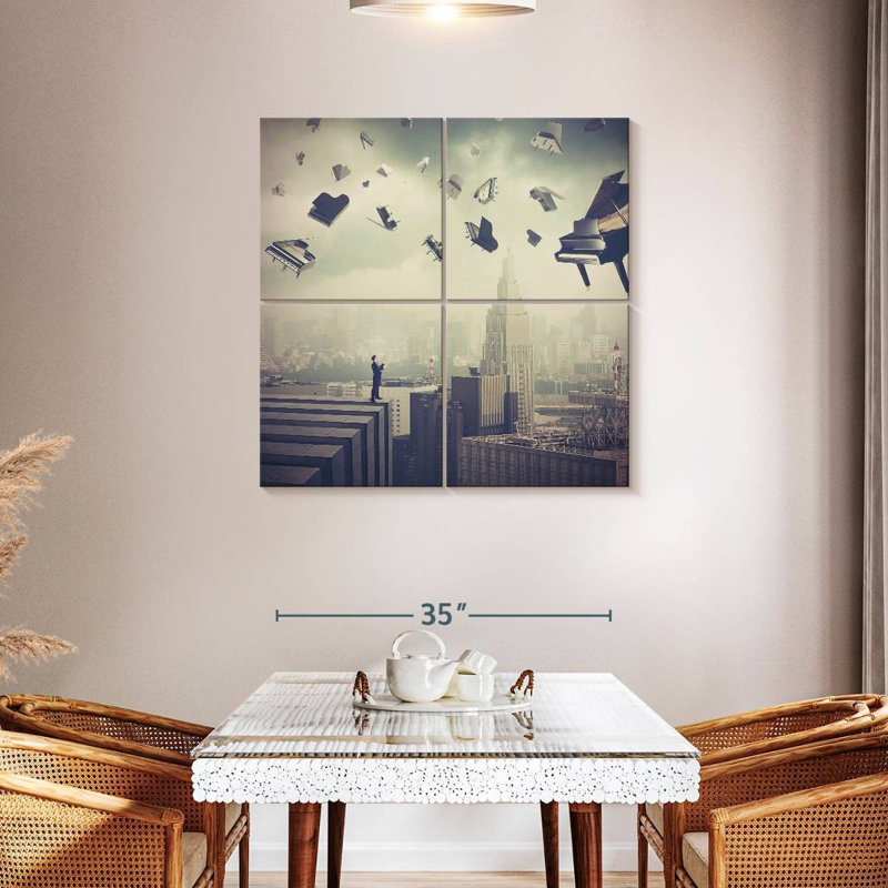 Kelan Last Symphony, 38" H x 38" W