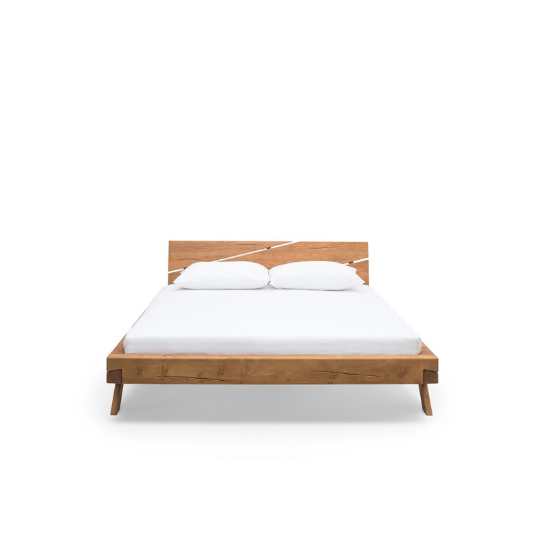 Cyril Solid Wood Bed