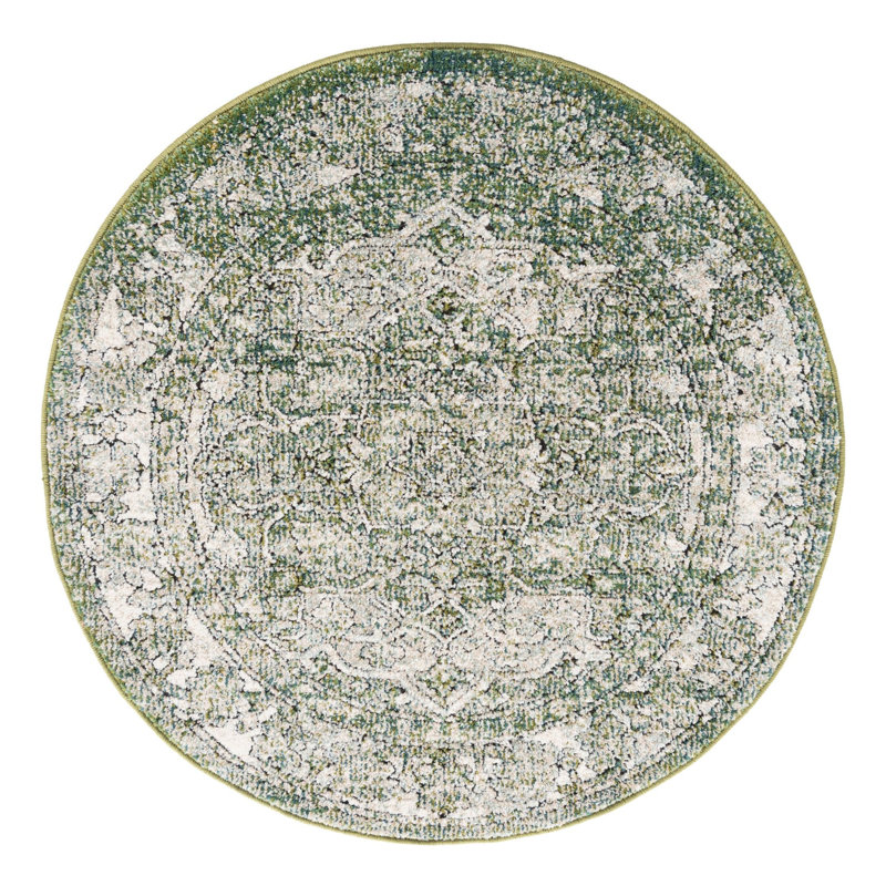 Alresford Oriental Indoor Rug, Round 7'10"