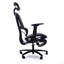 Adjustable Ergonomic Black Mesh Office Chair With Headrest And Footrest, Conference/Computer Desk Chair