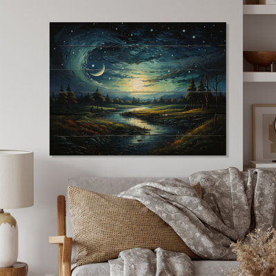 " Masterpiece Starry Night By Vincent "