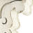 2 Piece Distressed White Wood Decorative Corbels Accent Wall Decor