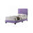 Contemporary Twin Bed In Vibrant Purple-637764844