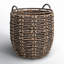 Panier en osier Kei-1408574096