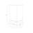 Maxwell 14 in. Mid-Century Modern LED Bedside Table Lamp with Fabric Square Shade