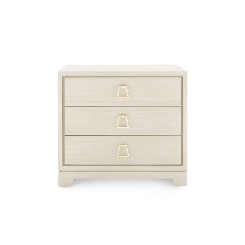Stanford End Table, Blanched Oak