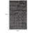 Viscose Washable Abstract Indoor Rug-1869849609