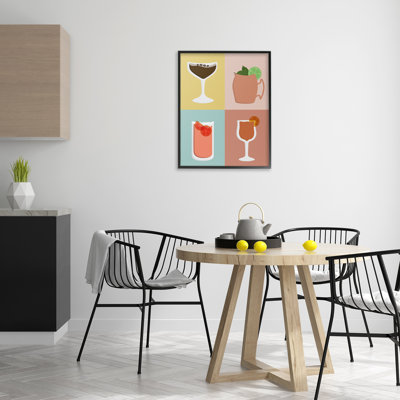 Mixed Cocktail Drinks, estampe numérique par Natalie Carpentieri