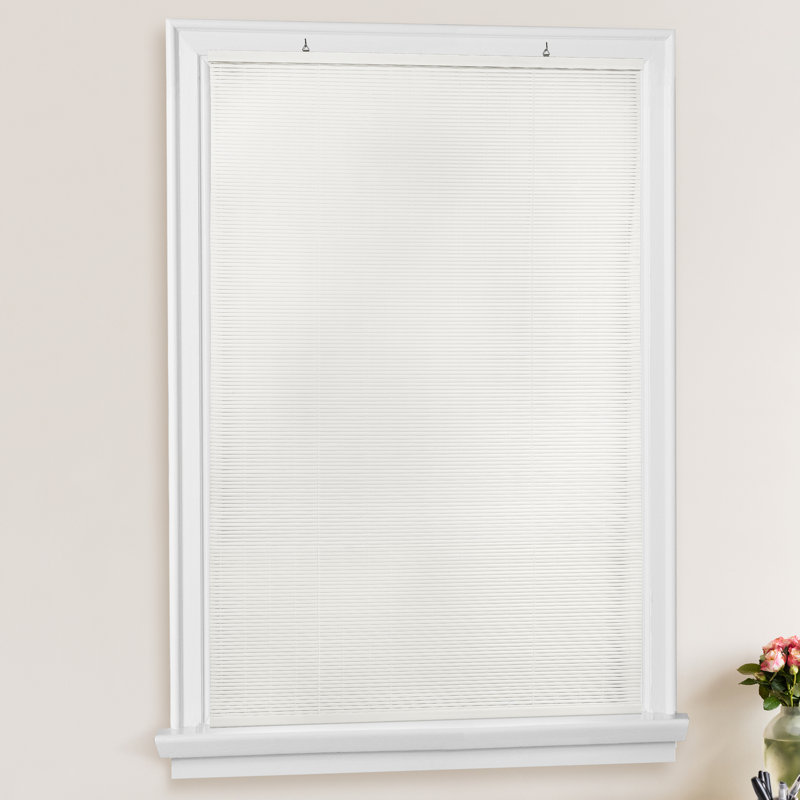 Toile à rouleau semi-transparente, L 72 po x L 72 po, Blanc