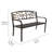 Calliope Steel Outdoor Bench