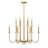 Oakhurst 12-Light Chandelier in Antique Gold-141336264-141336263