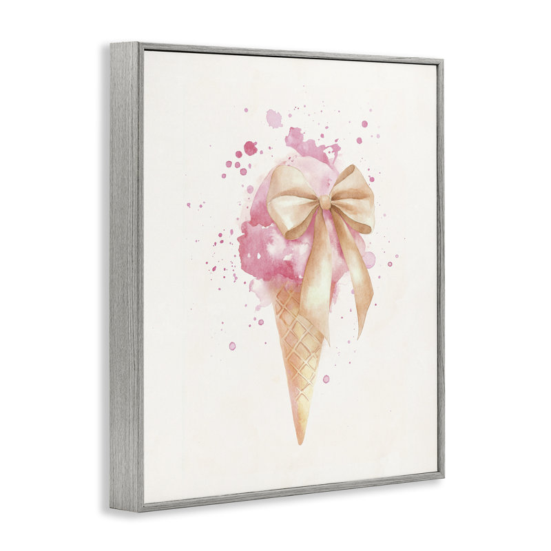 Giclée encadrée de glace glacée, conception de Svetlana Aleynikova, H 14 po x l 11 po, Estampe numérique Farmhouse