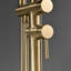 Robinet de baignoire monocommande à fixation au sol avec douche mobile - or brossé, robinet en céramique, robinet de baignoire amovible à poignée dorée, design antique,