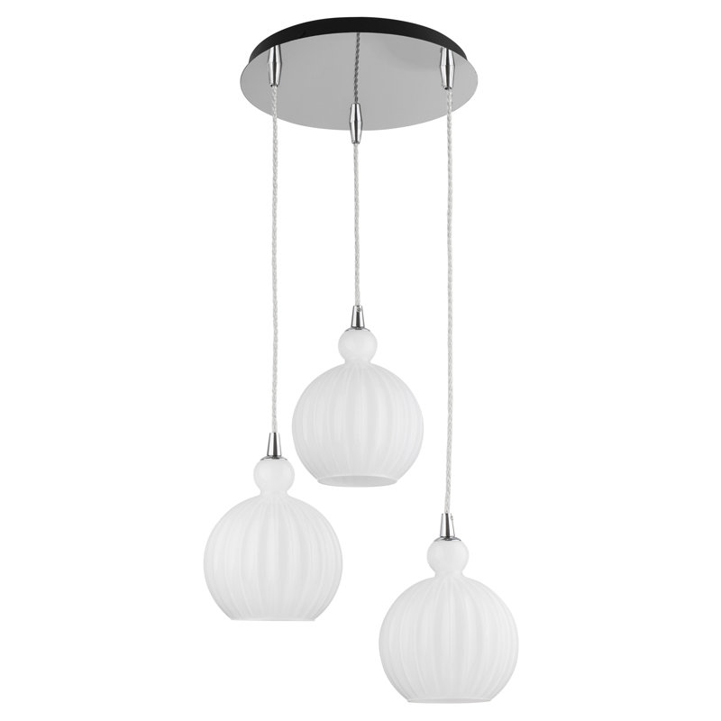 3 - Light Chrome Cluster Pendant