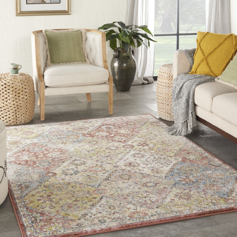 Seriya Oriental Indoor Rug, Rectangle 5'3" x 7'3"