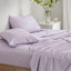 Ensemble d'édredon floral avec draps Taupe