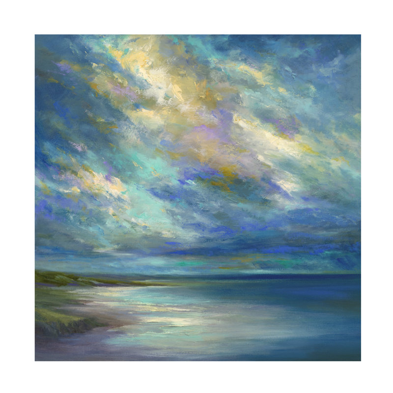 «Drifting Winds» par Sheila Finch, H 18 po x l 18 po x P 2 po