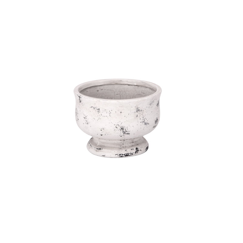 Terracotta Urn Planter Gray